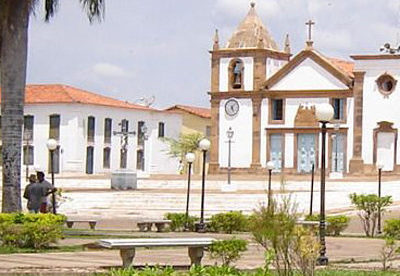 Praça das Vitórias na região central de Oieras