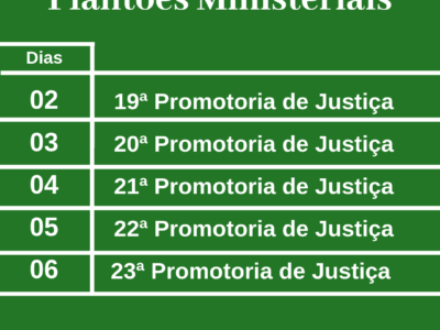 tabela com horários: dos serviços.