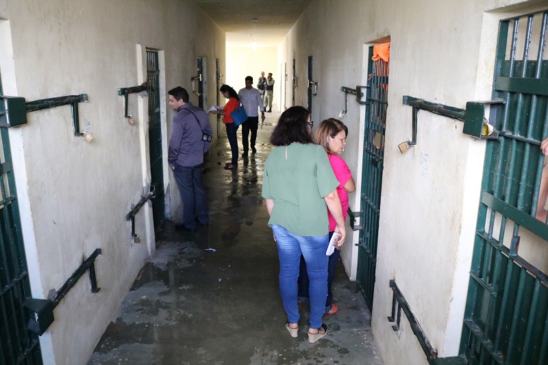 PJ em inpeção aos alojamentos do CEM