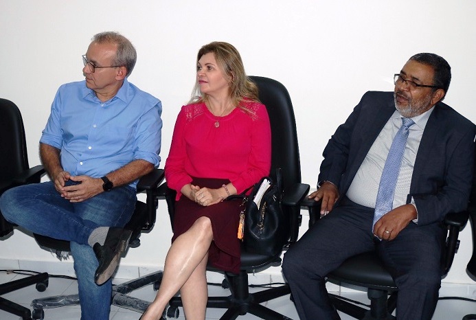 Representantes do MPPI durante inauguração do PROCON MUNICIPAL
