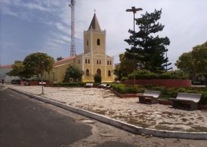 Vista da praça Central de Cocal