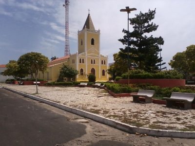 Vista da praça Central de Cocal