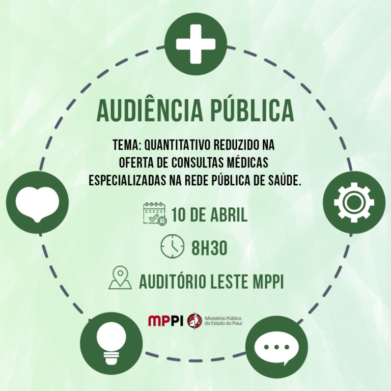 Informações sobre a audiência pública