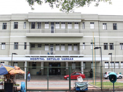 Fachada do Hospital Getúlio Vargas