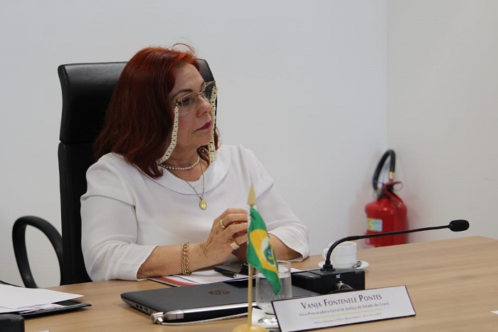 Mulher falando