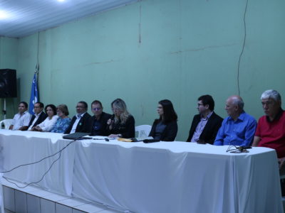 Promotores de Justiça durante abertura.