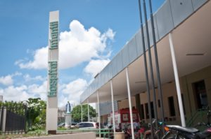 Fachada do Hospital Infantil