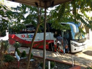 Foto do ônibus do PROCON Itinerante