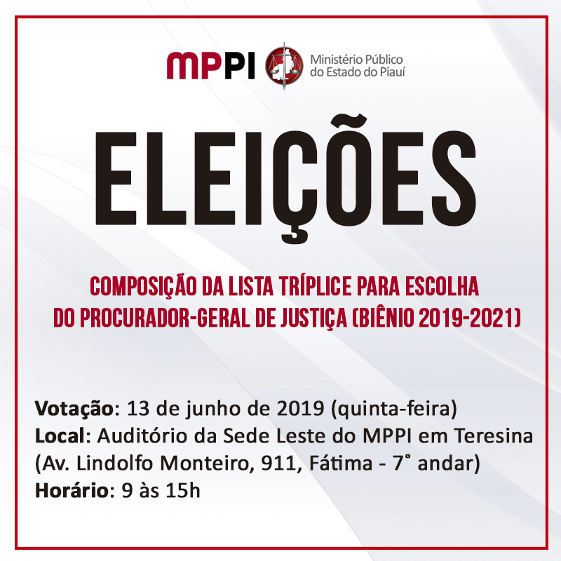 Banner sobre as eleições