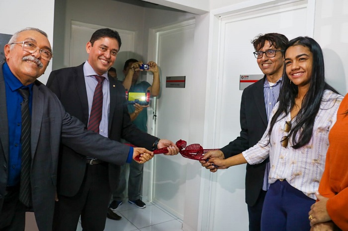 Solenidade de inauguração em Amarante 
