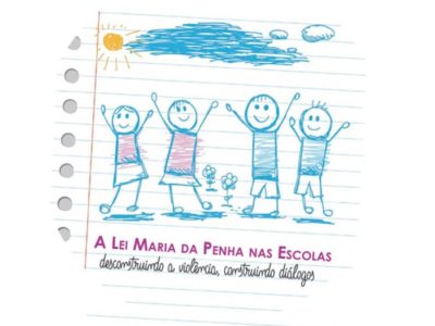 Ilustração de crianças com braços para cima