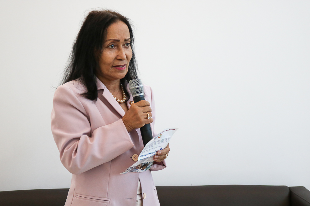 diretora-geral do CEAF, Teresinha de Jesus Marques