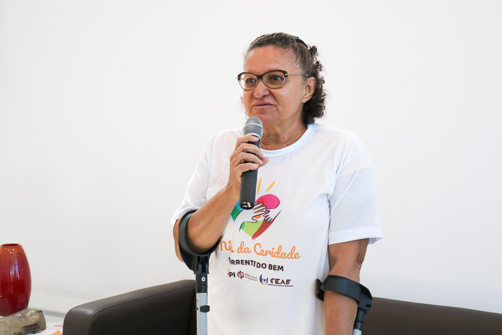 Representante da SOADF, Solange Lustosa 