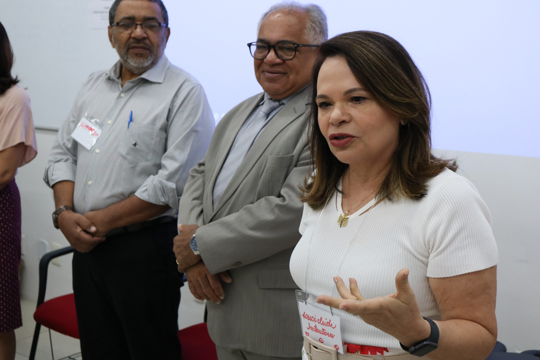 coordenadora do Núcleo Permanente de Métodos Consensuais de Solução de Conflitos (NUPEMEC), Juíza Lucicleide Pereira Belo