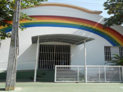 Fachada do Lar da Criança Maria João de Deus, em Teresina