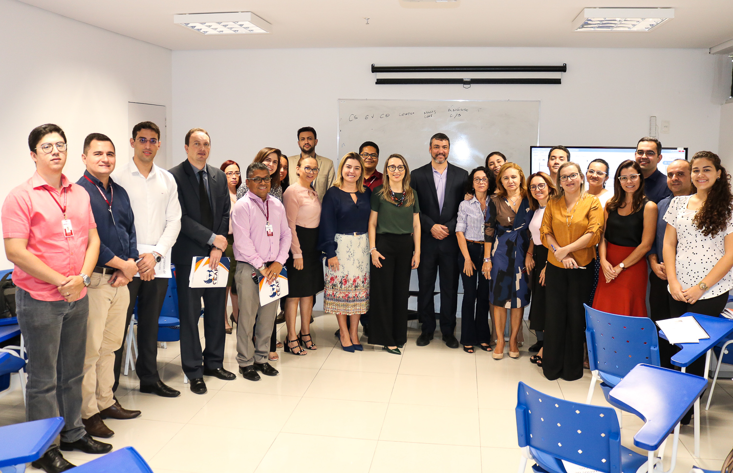 Participantes da oficina de Gestão de Riscos