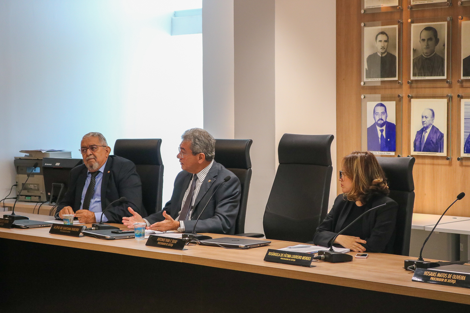 Membros do MPPI que compõem a Comissão