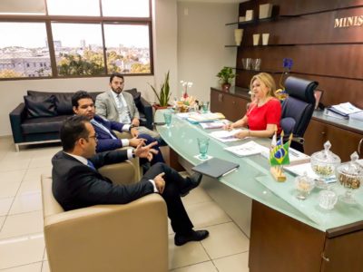 Reunião no Gabinete da Procuradora-Geral de Justiça