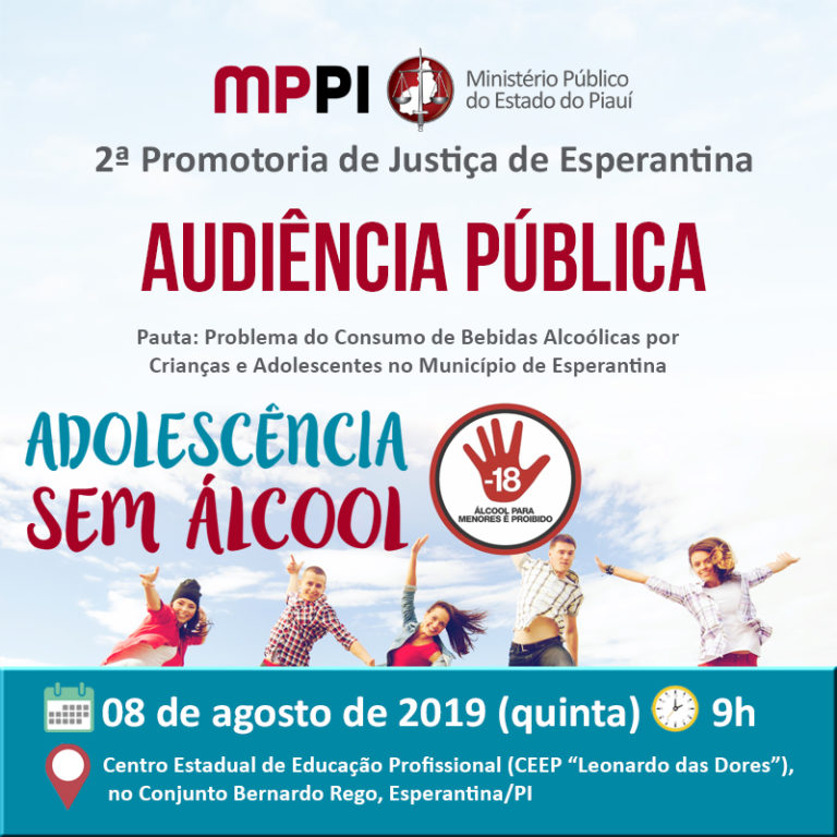 Banner com informações sobre a audiência