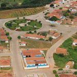 Vista aérea da cidade de Campo Alegre do Fidalgo