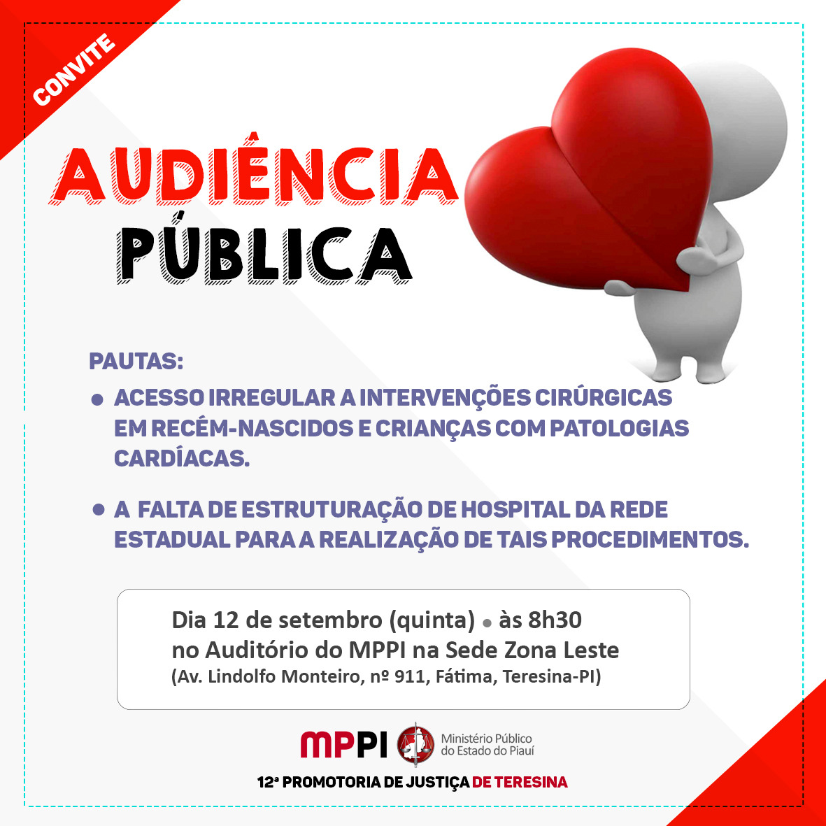 Arte da audiência pública 