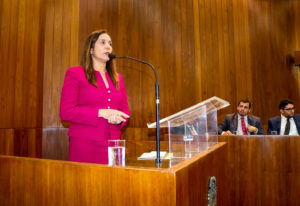 Ouvidora Geral do MPPI, Raquel Normando da Costa Pinto.