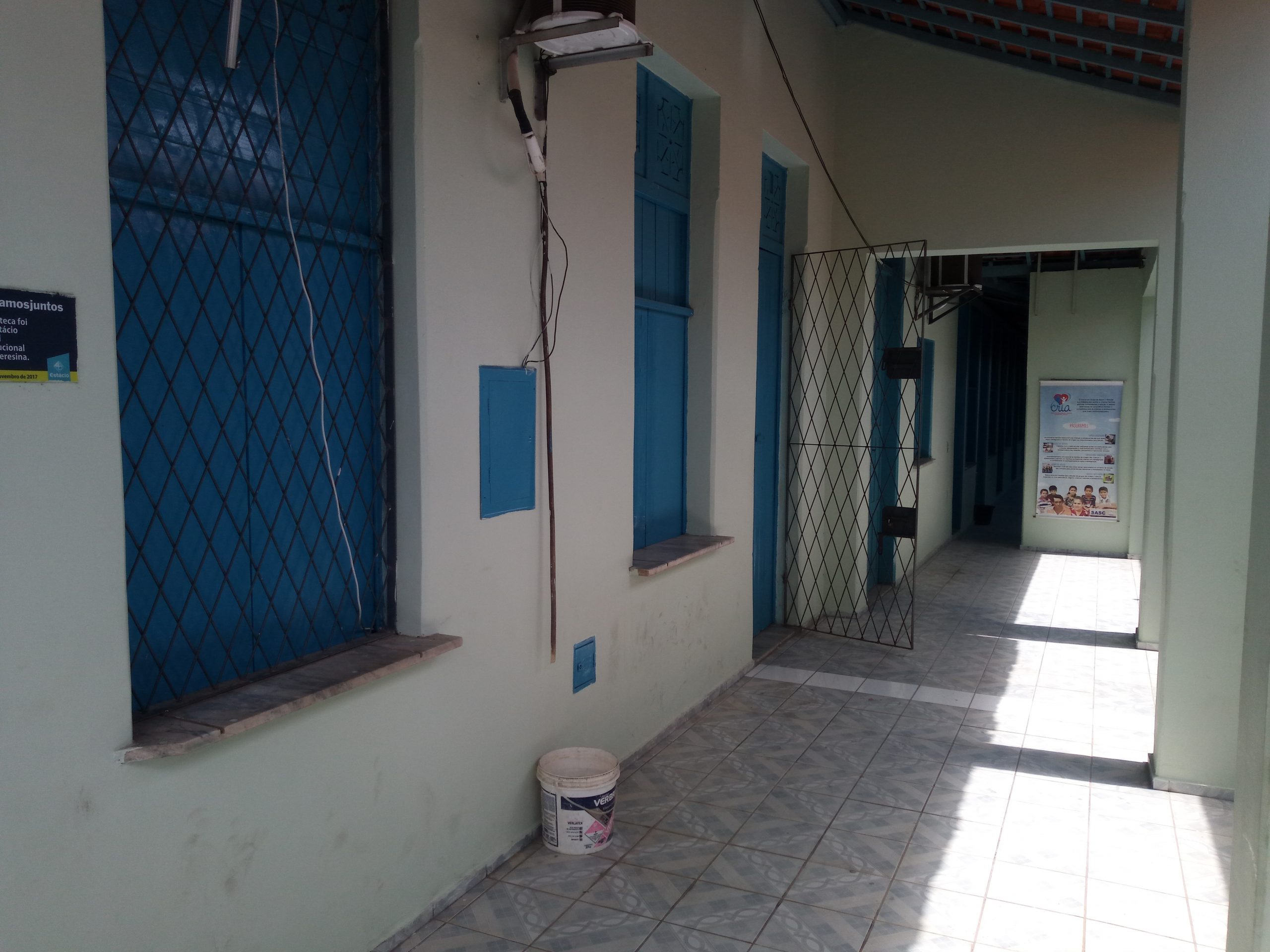 janelas e paredes
