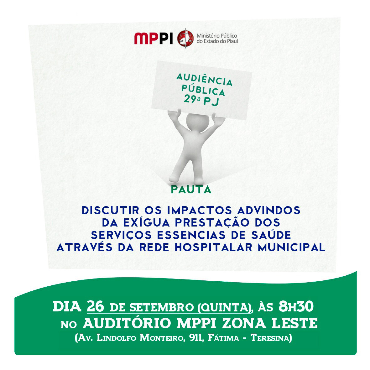 Banner com as informações contidas na matéria
