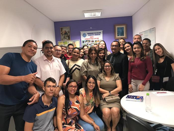 Visita de estudantes ao Nupevid