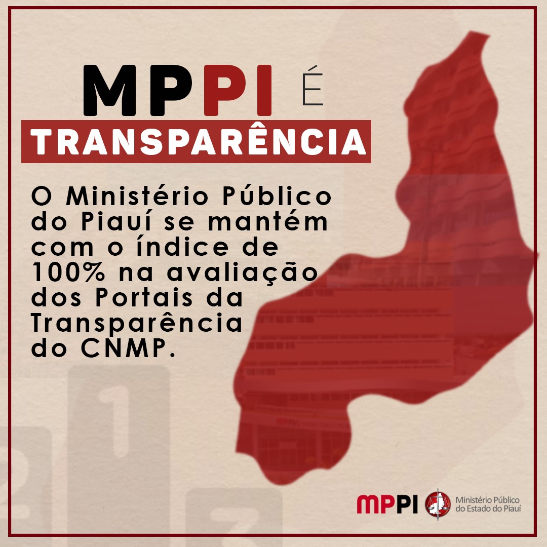 Mapa do Piauí em destaque 
