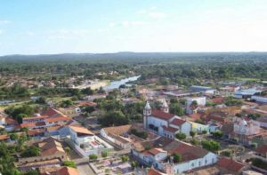 Vista aérea da cidade de Piracuruca