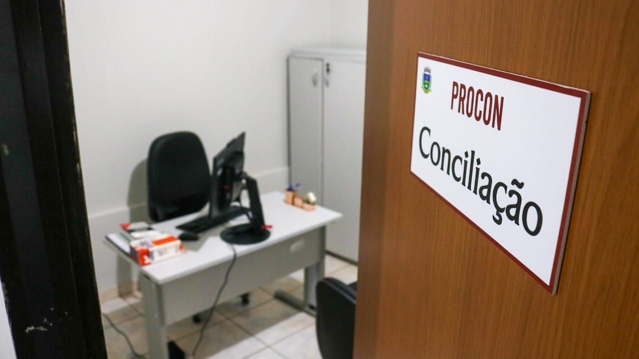 Fotos da estrutura do Procon 