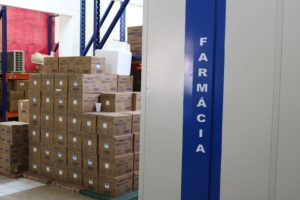 Estoque de remédios do HGV