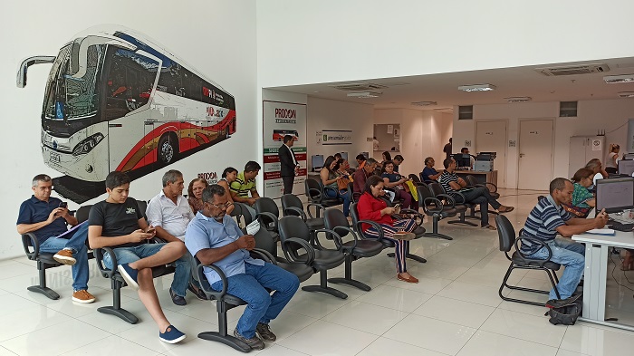 Foto do novo espaço de atendimento aos consumidores