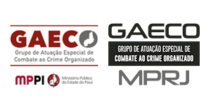 Logomarcas do GAECO do MPPI e do GAECO do MPRJ
