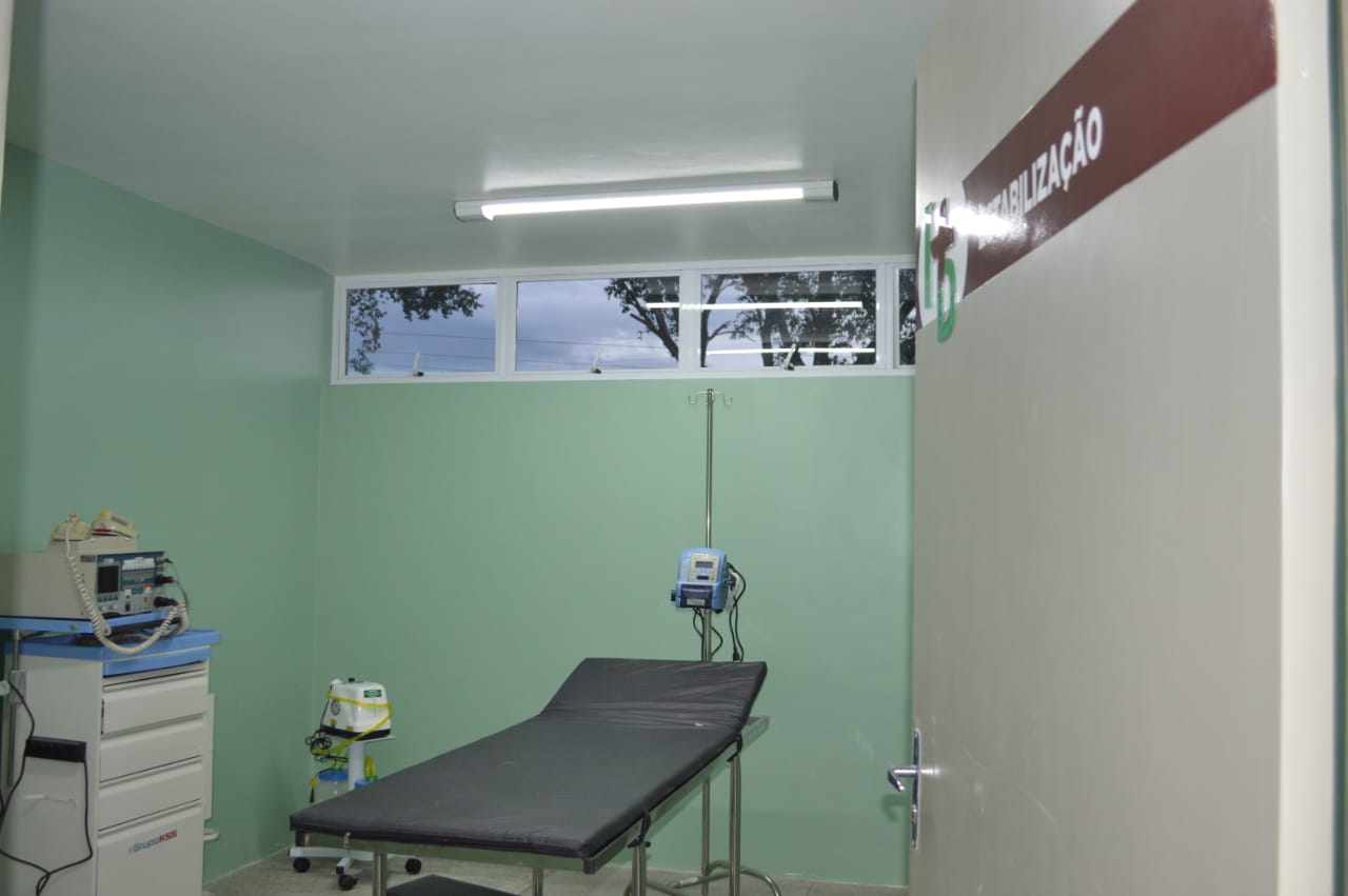 Entrada da sal de estabilização