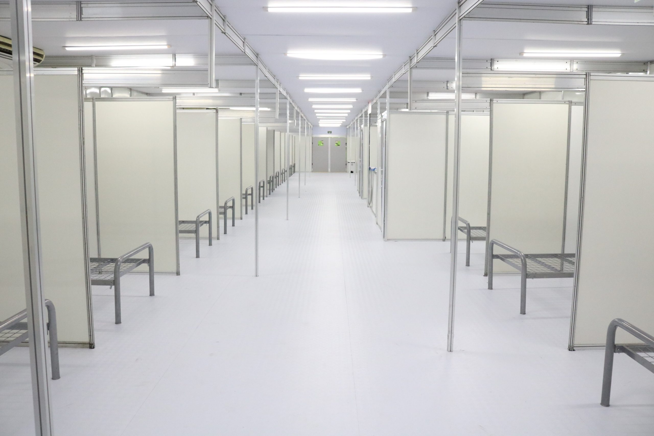 Estrutura do Hospital de Campanha