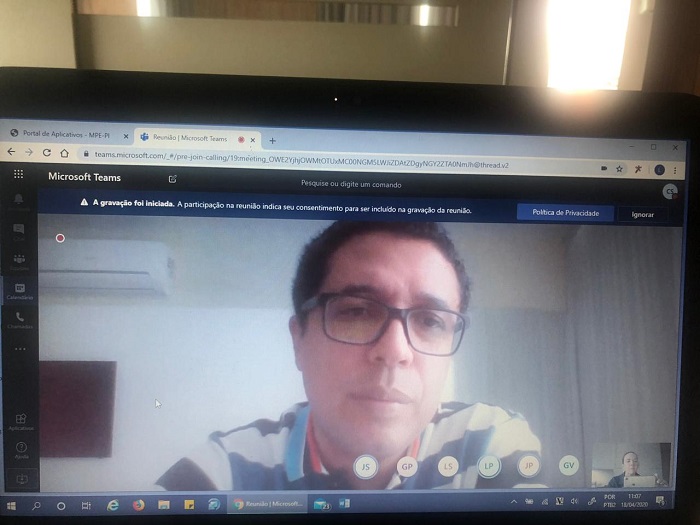 Pessoa falando 