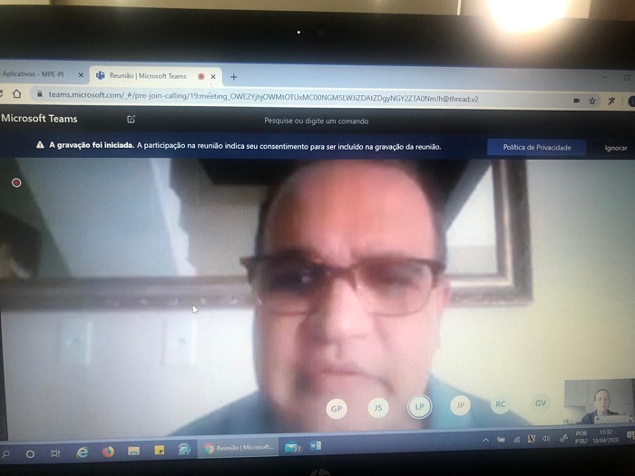 Pessoa falando 