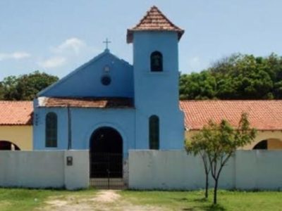 Foto da fachada do prédio do abrigo São José
