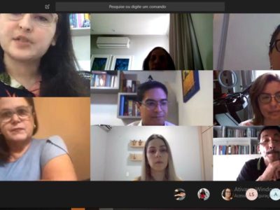 print da tela da reunião
