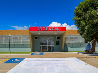 Fachada do Hospital Regional Justino Luz