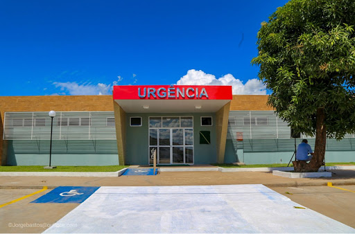 Fachada do Hospital Regional Justino Luz