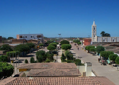 Paisagem da cidade de Marcolândia, no Piauí