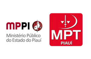 Logomarcas do Ministério Público do Estado do Piauí e do Ministério Público do Trabalho no Piauí