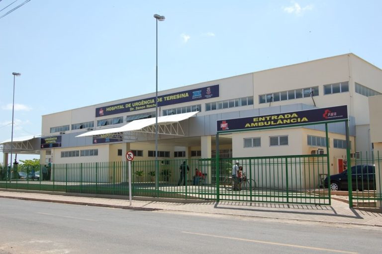 Fachada do Hospital de Urgência de Teresina