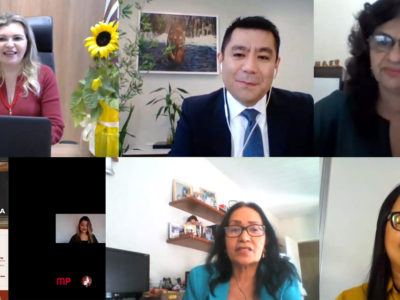 Participantes do Webinar Justiça Restaurativa