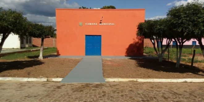Fachada da Câmara de Pedro Laurentino