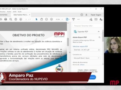 Apresentação do projeto Pró-Mulher